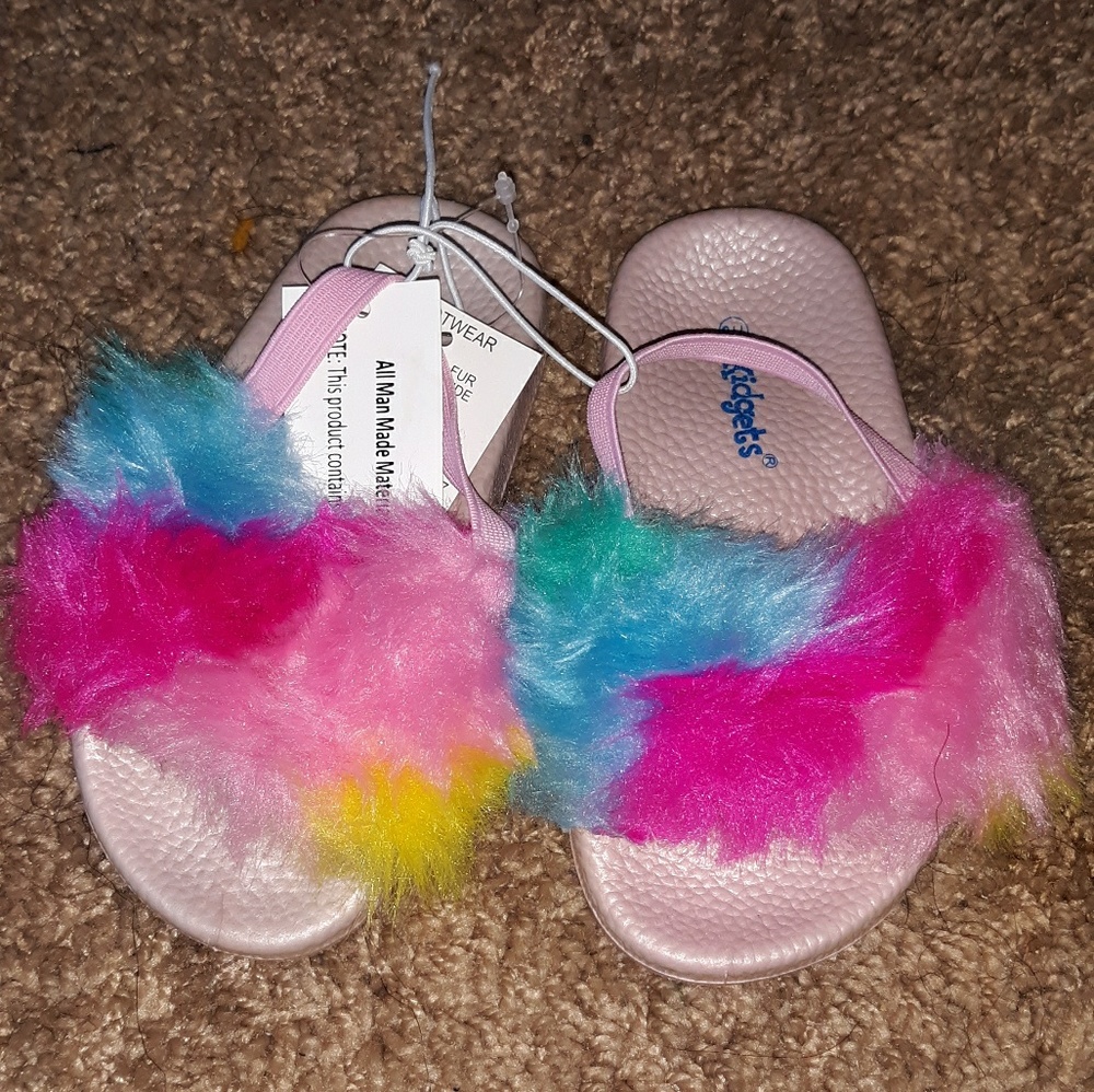 Furry Sandals